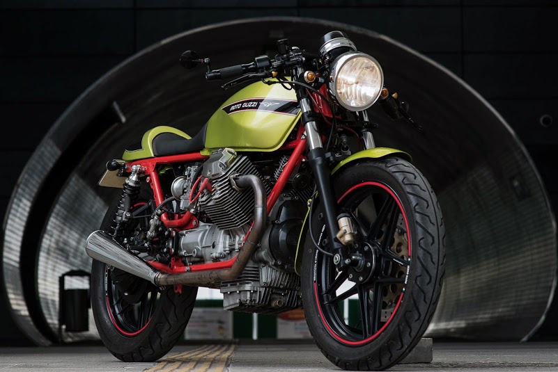 Moto Guzzi V65 cafe racer