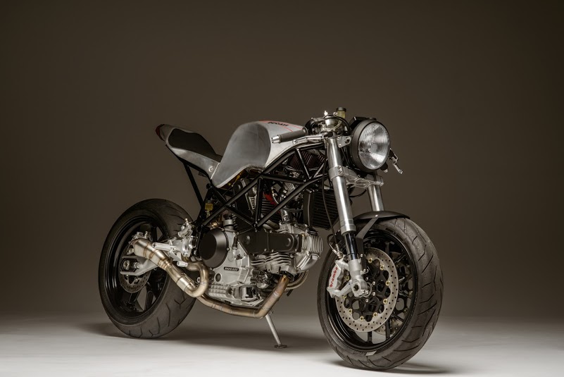 Ducati 900SS custom độ bởi Atom Bomb