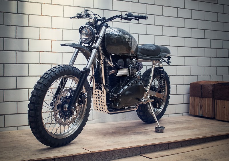 Triumph Scrambler độ bởi Kingston Custom