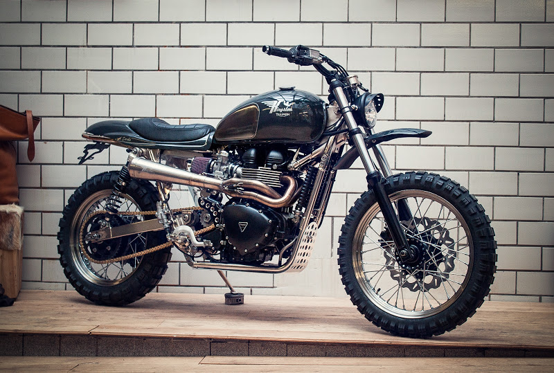 Triumph Scrambler độ bởi Kingston Custom