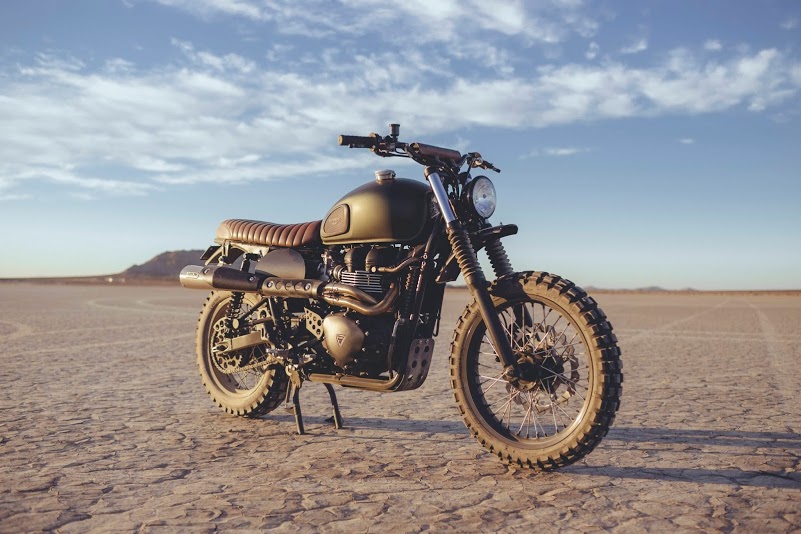 Triumph Scrambler độ bởi British Customs