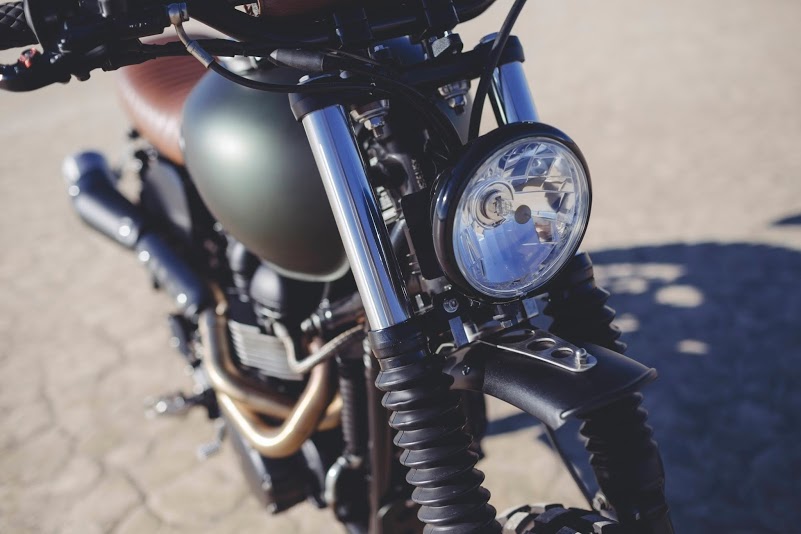 Triumph Scrambler độ bởi British Customs