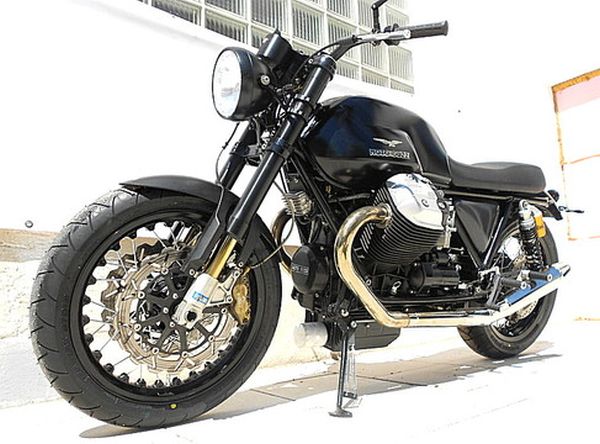 Moto Guzzi V12 độ bởi Radical Guzzi