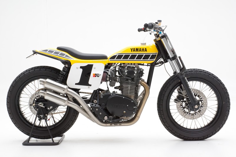 Yamaha dirt tracker độ bởi Jeff Palhegyi