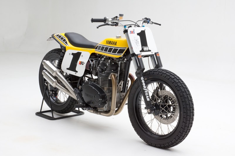 Yamaha dirt tracker độ bởi Jeff Palhegyi