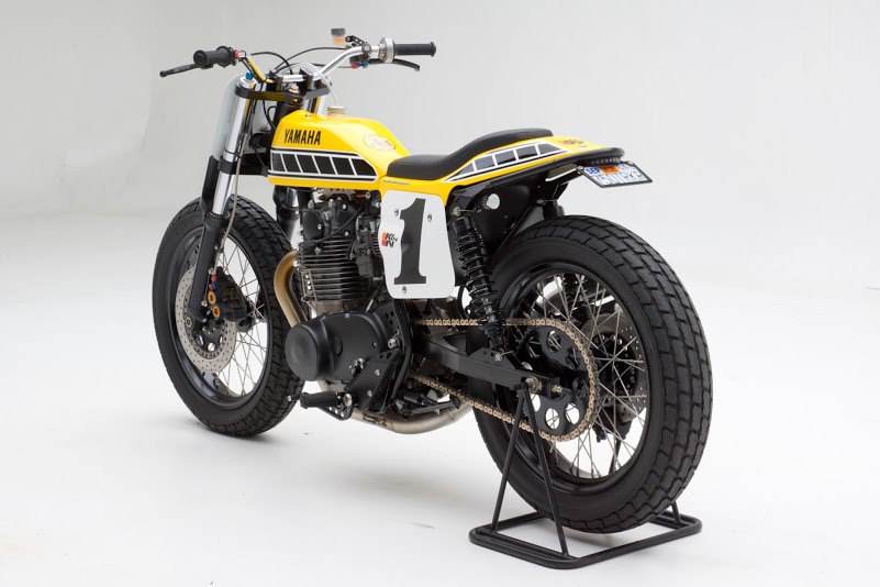 Yamaha dirt tracker độ bởi Jeff Palhegyi