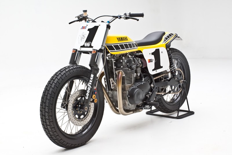 Yamaha dirt tracker độ bởi Jeff Palhegyi