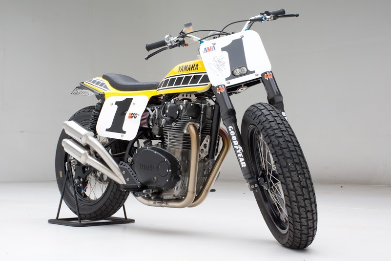 Yamaha dirt tracker độ bởi Jeff Palhegyi