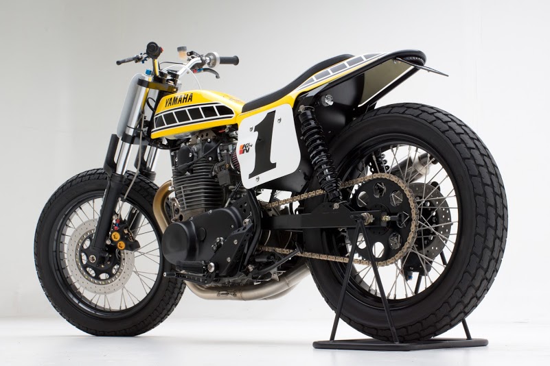 Yamaha dirt tracker độ bởi Jeff Palhegyi