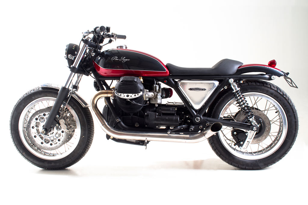 Officine Rossopuro Guzzi cafe racer