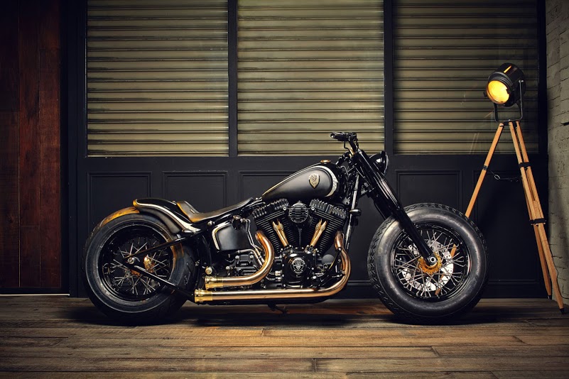 Harley Softail Slim độ bởi Rough Crafts