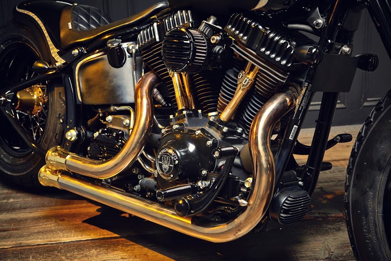 Harley Softail Slim độ bởi Rough Crafts